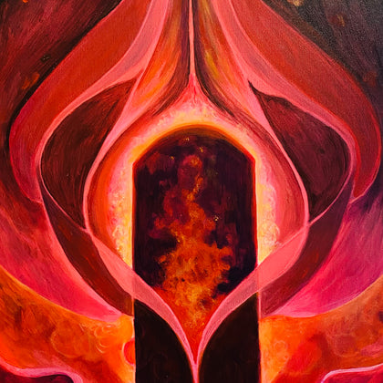 Om Namah Shivaya. Lingam of Fire SOLD